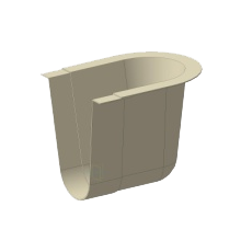 Лотки водоотводные композитные подвесные