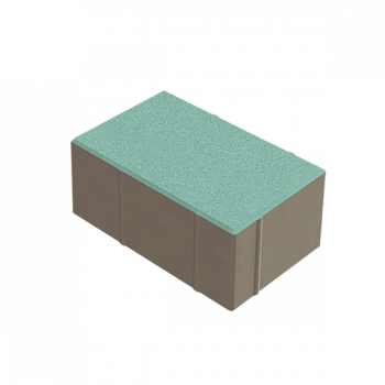 Скада 225x150x100  Зеленый б/ц, ч/п