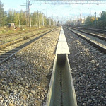 Бетонная крышка КР-1 для композитных лотков 0,5 Серый