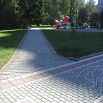 Брусчатка 200х100х80  Гравий 21
