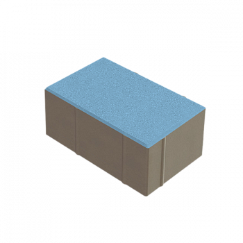 Скада 225x150x100  Синий б/ц, ч/п