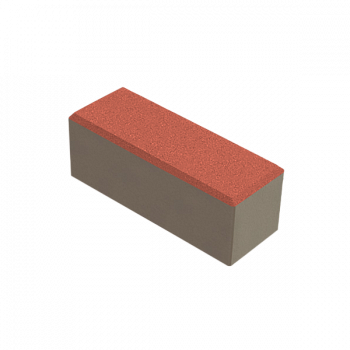 Брусок 180х60х80 Красный б/ц, ч/п