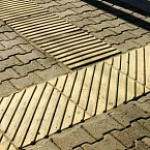 ПТП Диагональ 300х300х50 Желтый б/ц