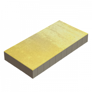 Крупноформатная плита 1000х500х100  Янтарь (б/ц)