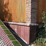 Газонная решетка РД10 (ФЭМ 27) 600х400х100 ГОСТ 17608-91 Коричневый с/ц, п/п
