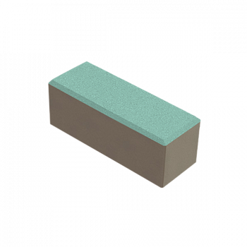 Брусок 180х60х80 Зеленый б/ц, ч/п