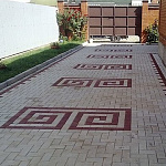 Брусчатка 200х100х80  Гравий 3